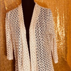 *SOLD* Lace cover up top